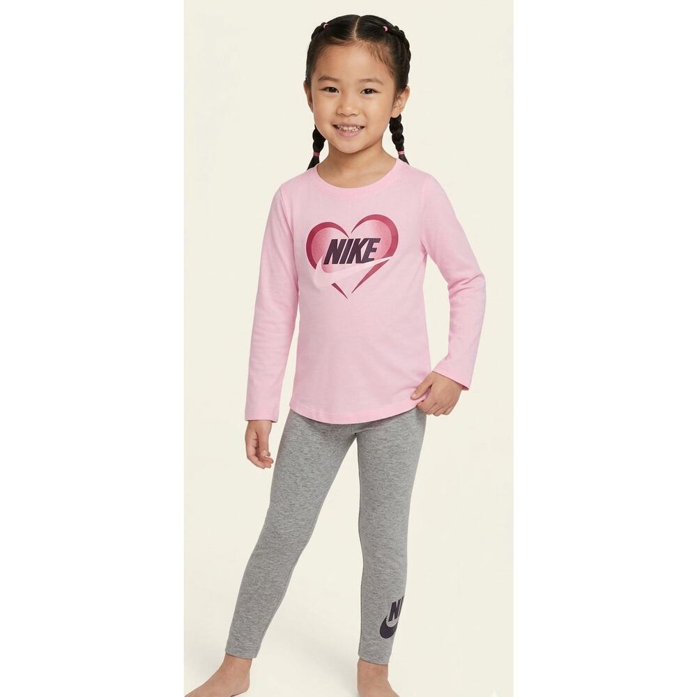 NWT❤️Nike Girls Top and Legging Set sz6X - Picture 1 of 6